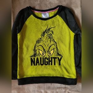 Grinch sweatshirt XL grow your heart